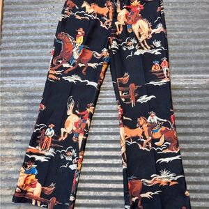 Women’s Cowboy Print Pants